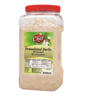 Granulated Garlic Spice Packed in Plastic Tubs "Ro